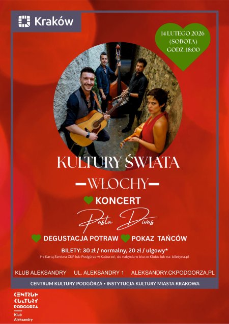 Pasta Divas - Kultury Świata - Włochy